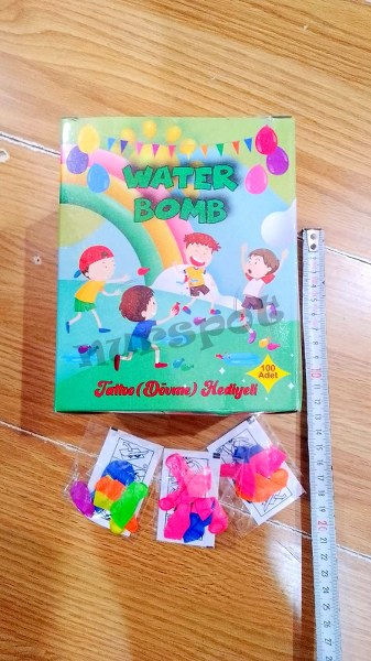 su balonu dövmeli set 4891