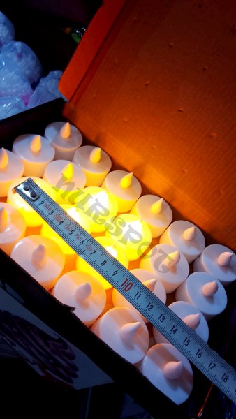 ışıklı mum kendinden pilli 4000