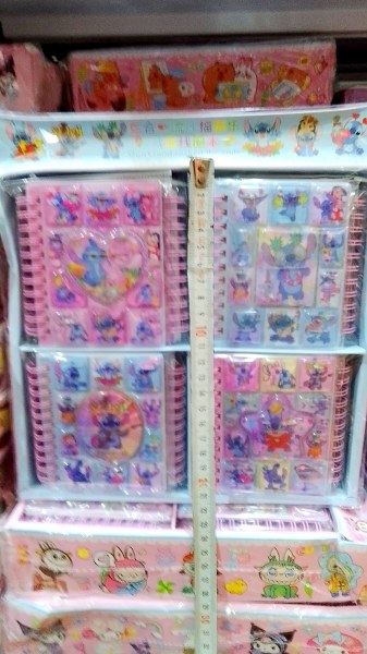 sulu kapaklı not defteri sticker stitch model 1150