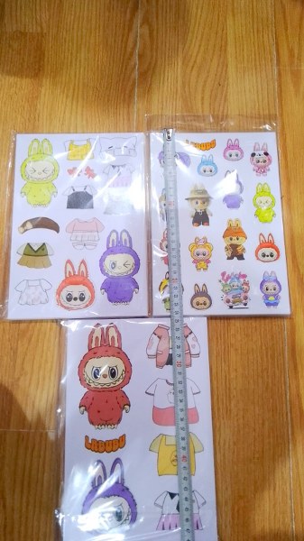 giydirme sticker labubu model