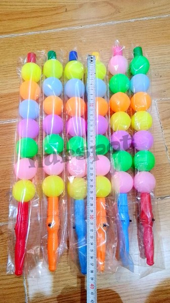 ışıklı çubuk top model 3 kademeli kendinden pilli