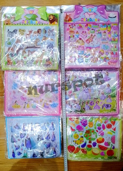 sticker çantalı kabartmalı arka kısmı boyamadır 0169