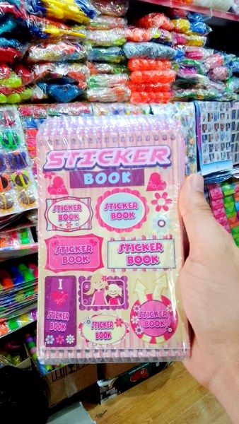 defter sticker kız model 3427