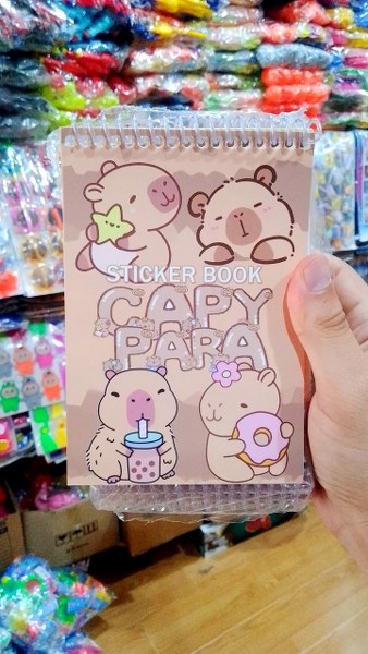 sticker defter kapibara 3427