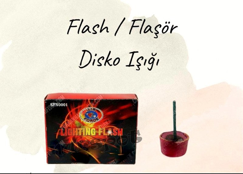ışık saçan flaşör 6 lı paket 0001