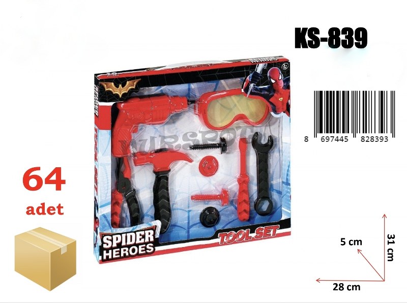 oyuncak tamir seti 839