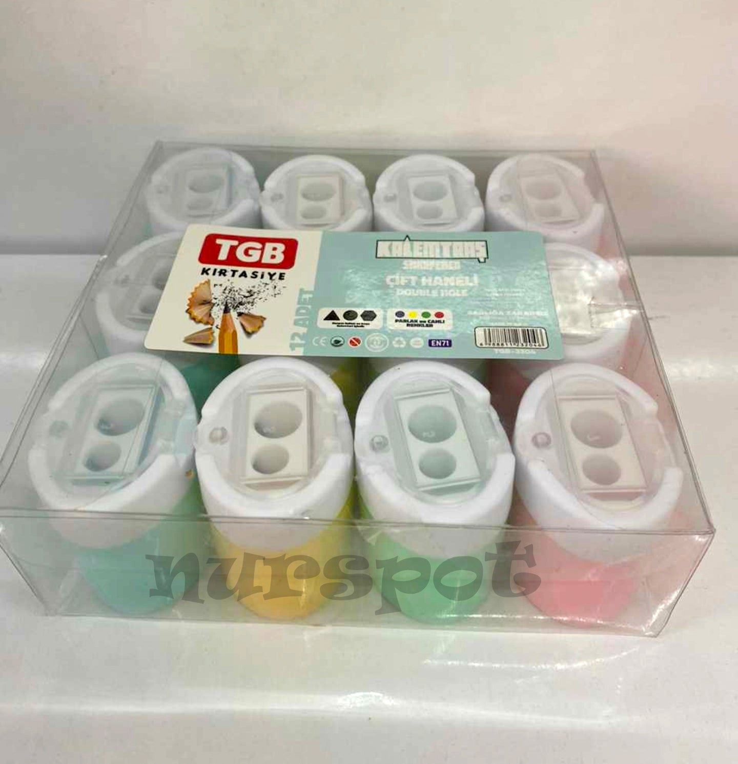 kalemtraş çeşitleri çift hazneli kapaklı