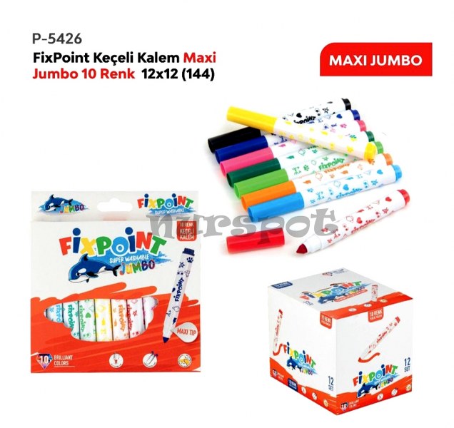 keçeli kalem maxi jumbo 1lu 5426