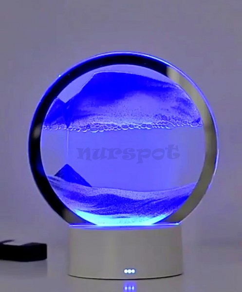 kum saati ledli farklı renk ambiyanslı 248