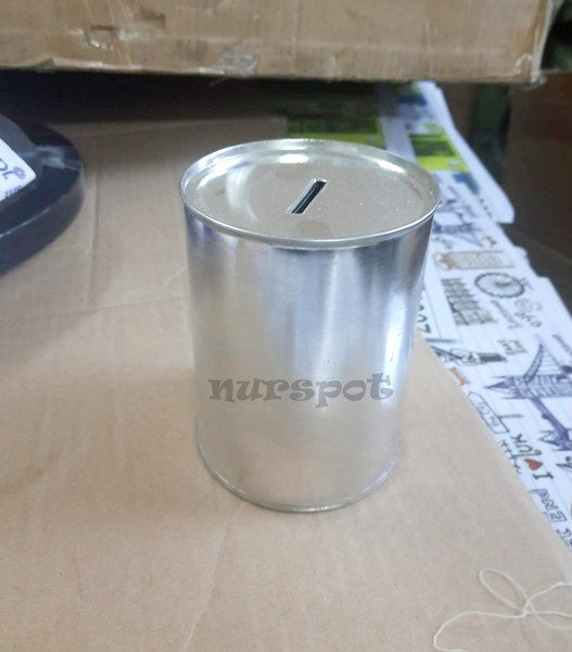 baskısız teneke kumbara