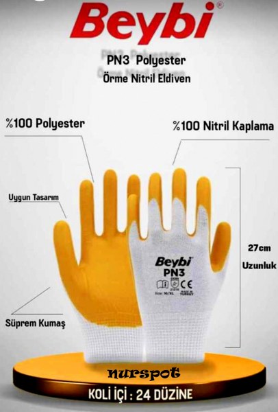 eldiven beybi nitril eldiven