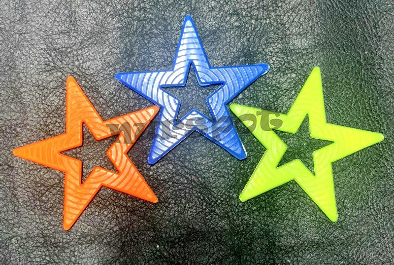 bisiklet süsü aksesuar yıldız 6 lı set