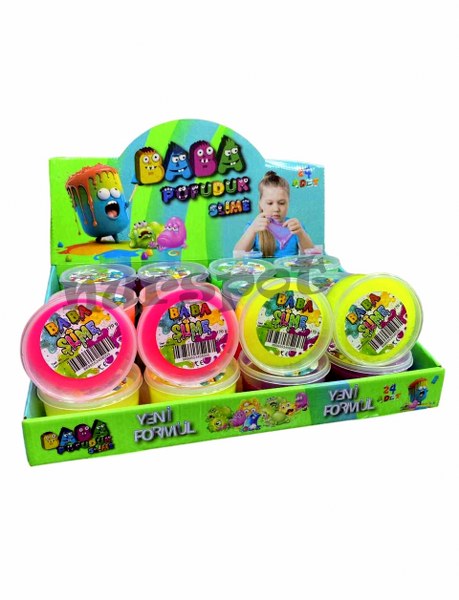 slime kova model parlak yeni kutu