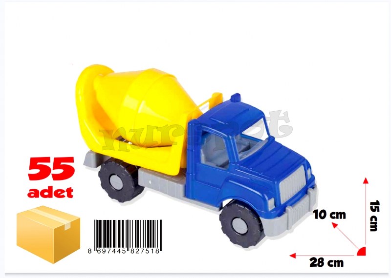 oyuncak beton mikser makinesi 751