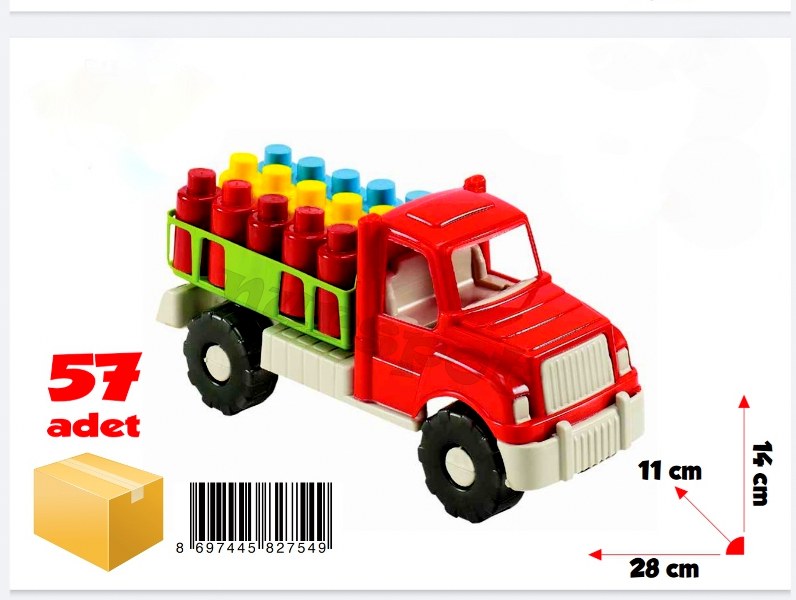 oyuncak tüp kamyonu 754