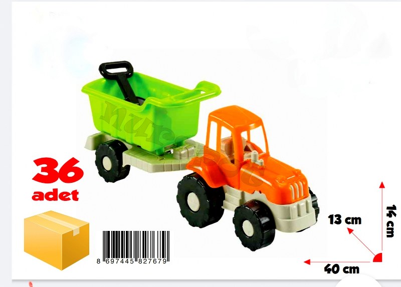 oyuncak damperli traktör 767