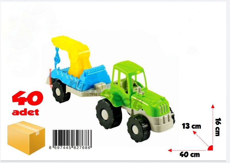 oyuncak çekici traktör 768