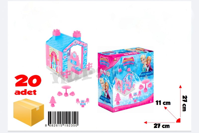 oyuncak tek katlı ev 235
