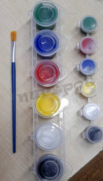 akrilik boya seti 6 lı 10 ml büyük boy