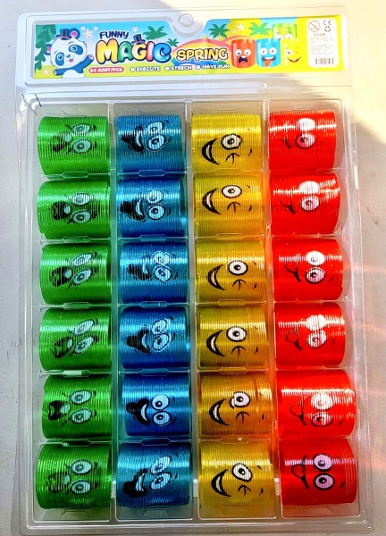 stres yayı akordiyon yay renkli baskılı 1934