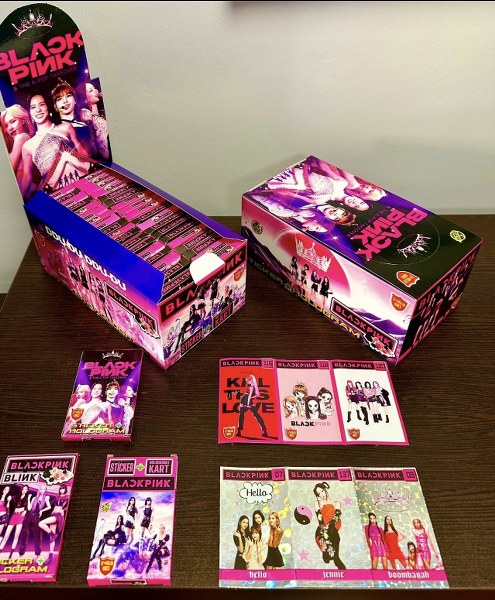 blackpink kutulu kartları 1444