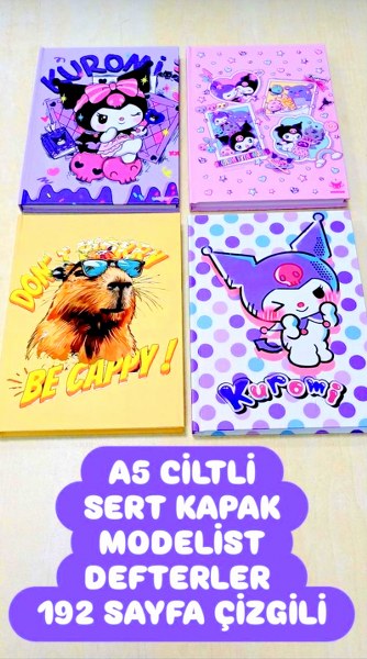 sert kapak modelist defter