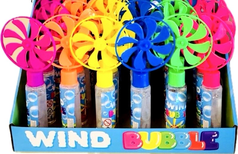 oyuncak üflemeli baloncuk rüzgar gülü model 6659