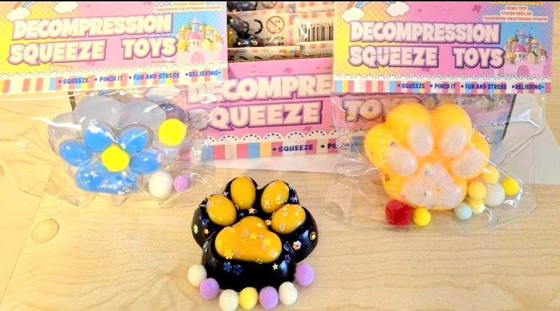 oyuncak sukuşi squshy şlaps pati