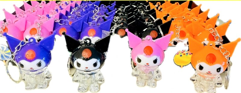 anahtarlık ışıklı kuromi 8740