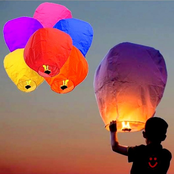 dilek feneri uçan dilek balonu fener