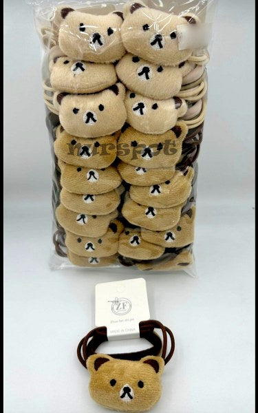 lastikli havlu peluş toka ayıcık model kaliteli 38