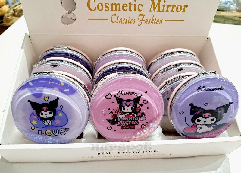 sulu kapaklı büyüteçli ayna