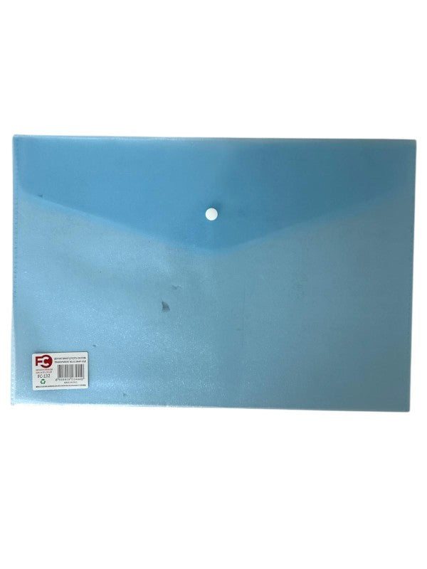 FC ŞEFFAF MAVİ ÇITÇITLI DOSYA 12'Lİ