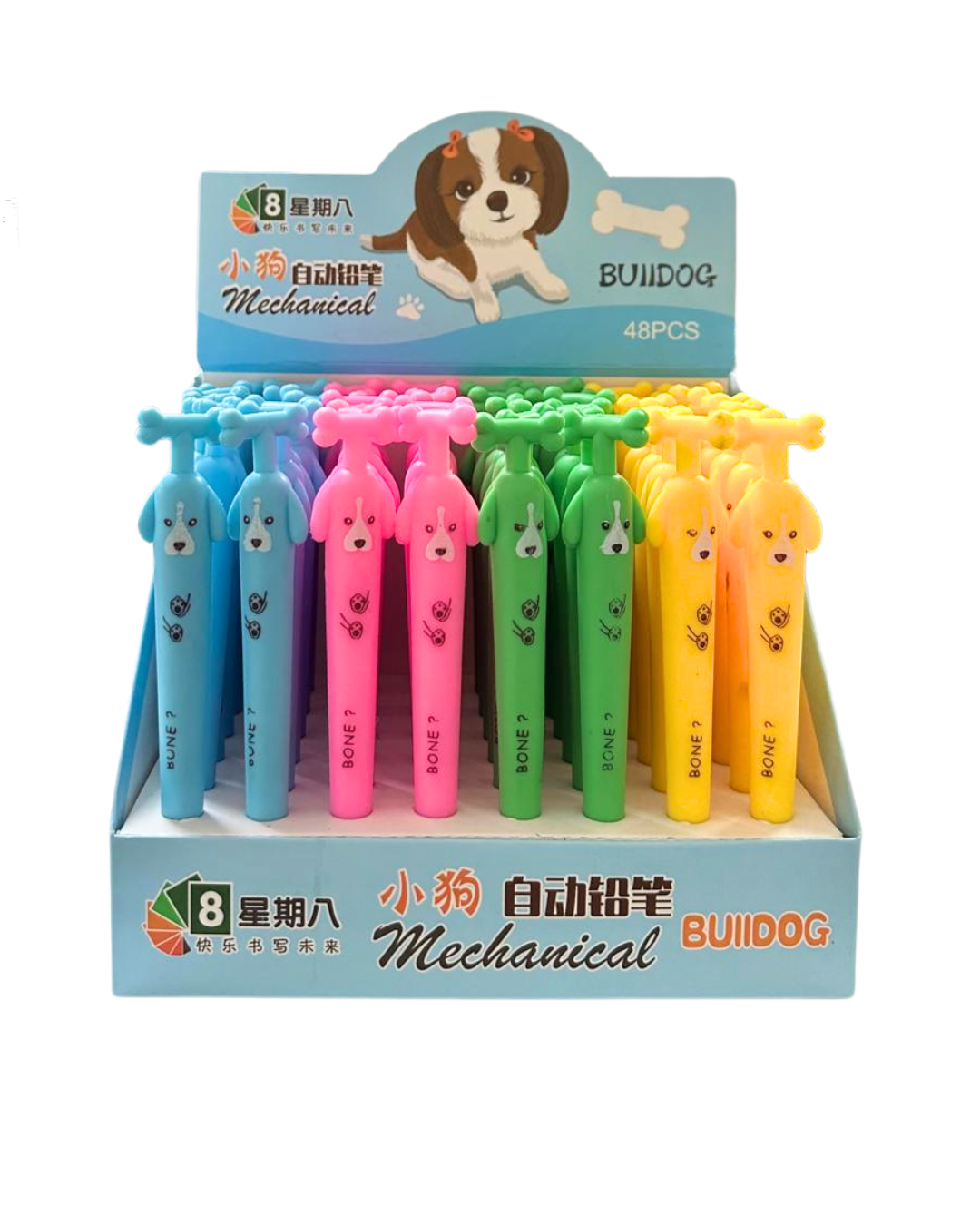 İBİS 111 VERSATİL KALEM KÖPEK ŞEKİLLİ 48'Lİ