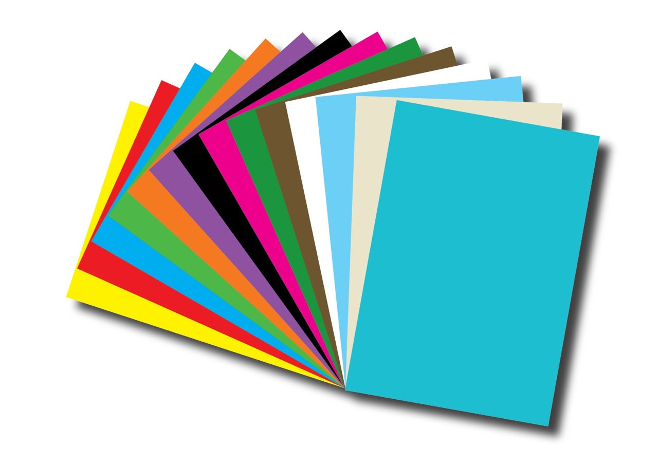 FON KARTONU 48*68 KARIŞIK 110 GR 100'LÜ PAKET *7