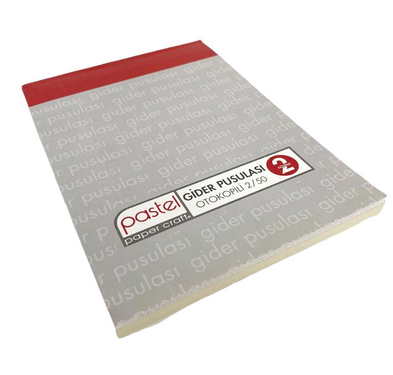PASTEL 2/50 OTOKOPİLİ GİDER MAKBUZU *12**************