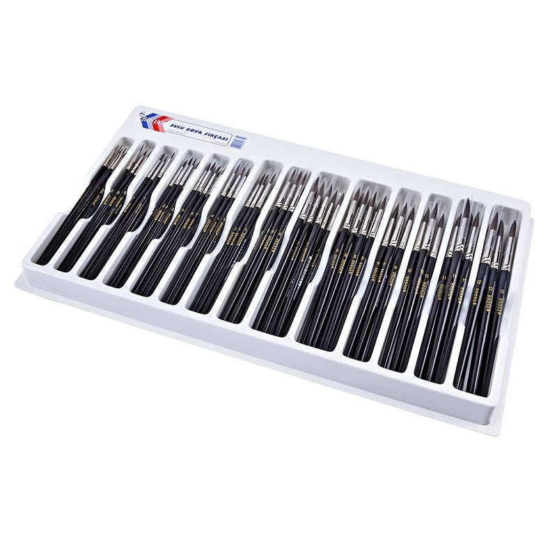 BRONS BR-247 SULUBOYA FIRÇA SETİ 144'LÜ *50