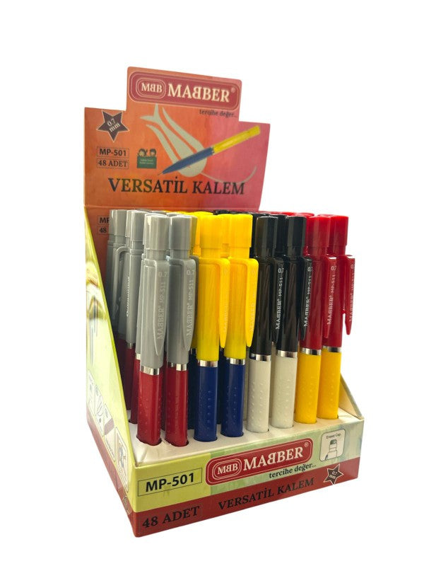 MABER MP-501 STANDLI VERSATİL KALEM 0.7MM 48'Lİ*40