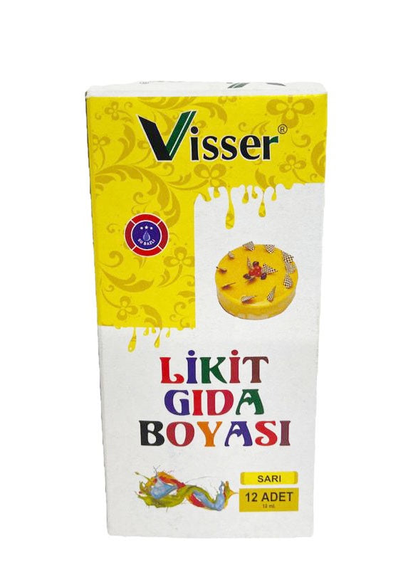 ALSA GIDA BOYASI TOZ 12'Lİ SARI
