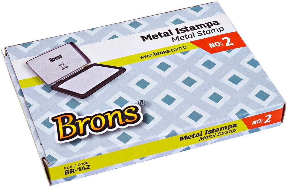 BRONS BR-142 NO:2 METAL ISTAMPA 12'Lİ *12