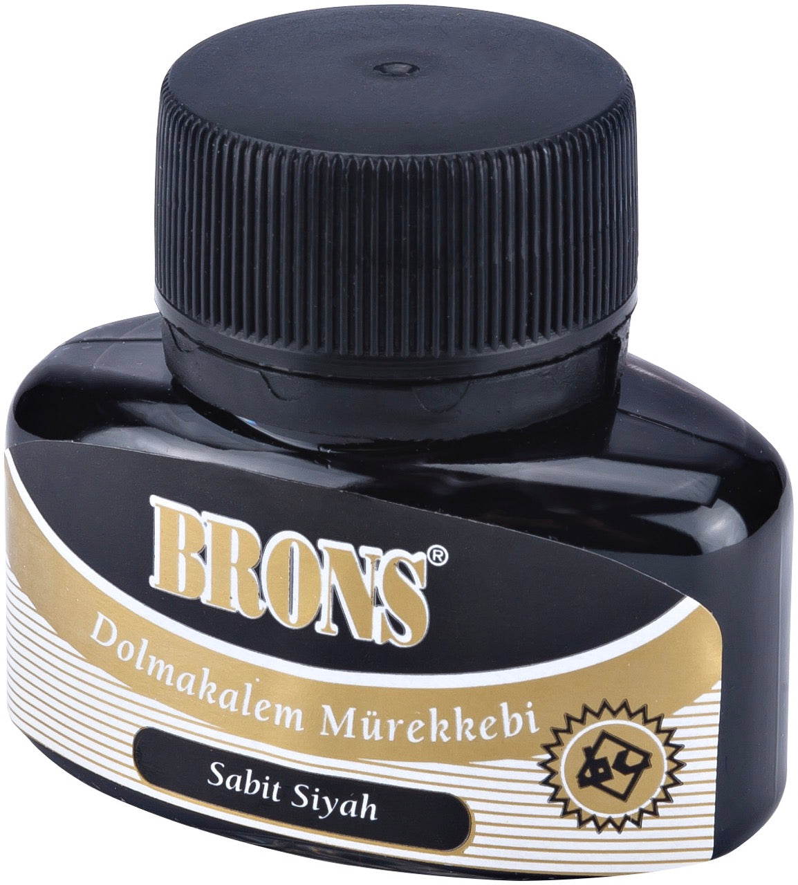 BRONS BR-311 YAZI MÜREKKEBİ SİYAH 12'Lİ *12