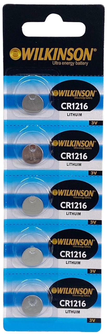 WILKINSON CR1216 LITHUIM PİL 5'Lİ*20