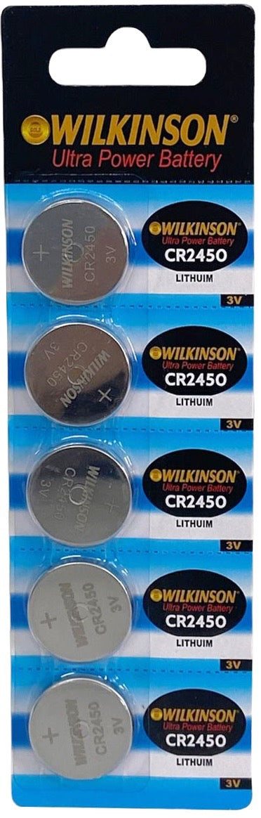 WILKINSON CR2450 LITHUIM PİL 5'Lİ*20