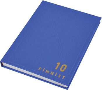 E240-10 GÜRPAŞ 17*24 CİLT BEZLİ TİCARİ FİHRİST 10'LU *66