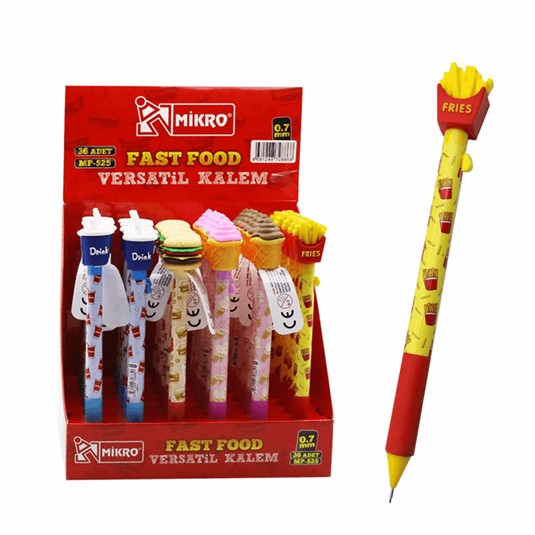 MİKRO MP-525-36 FASTFOOD VERSATİL KALEM 0,7MM 36'LI*20