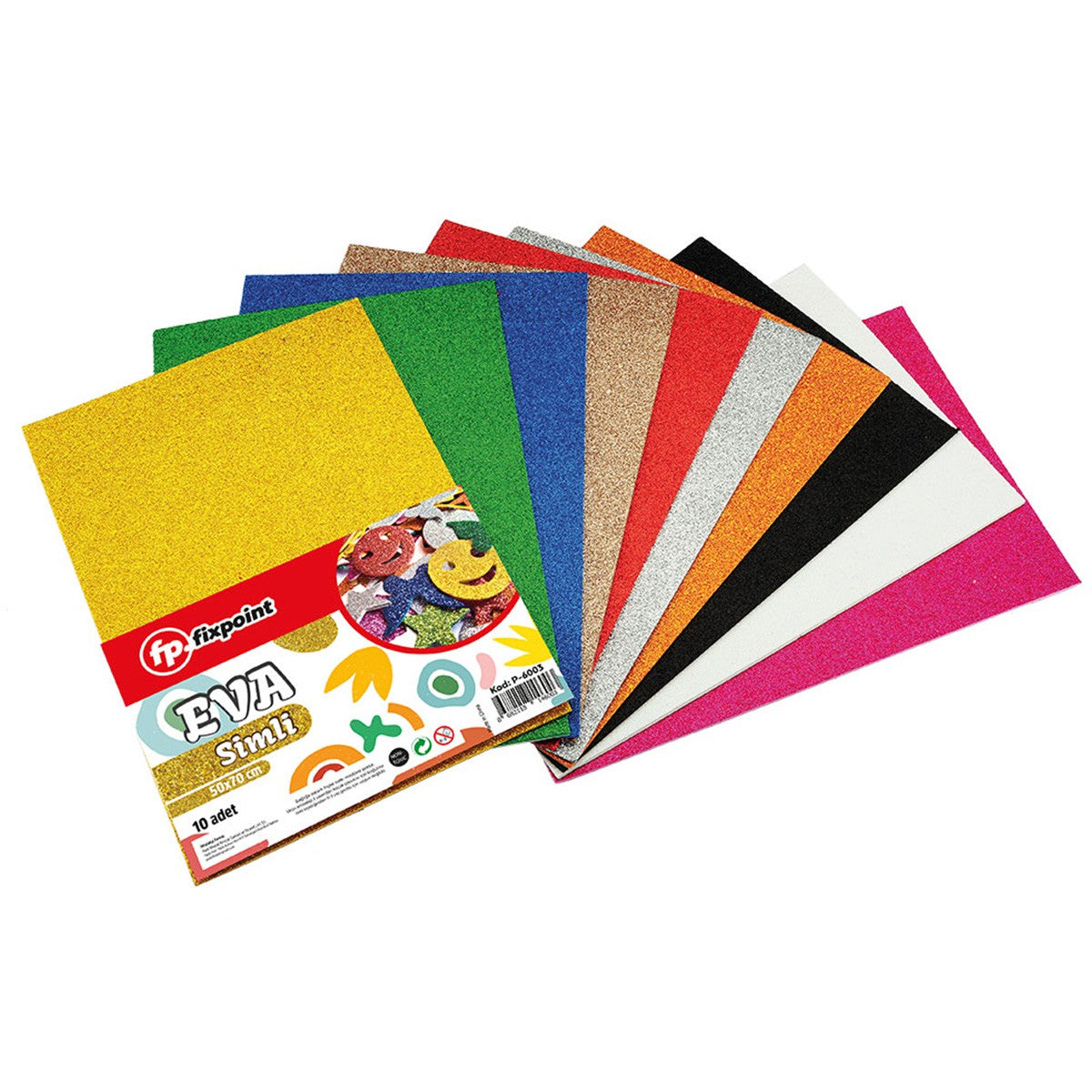 FİXPOİNT P-6003 SİMLİ EVA 50*70CM 10'LU *25