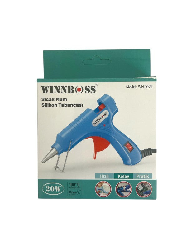 WINBOSS WN-1022 DÜĞMELİ SİLİKON TABANCASI 20WATT*100