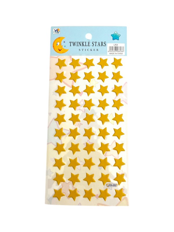 ALPER XHC KABARTMALI STİCKER 12'Lİ*100