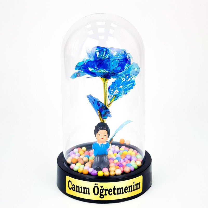 KAMP.ÖĞRETMENLER GÜNÜ 10*18 TERS FANUS BAYRAKLI |