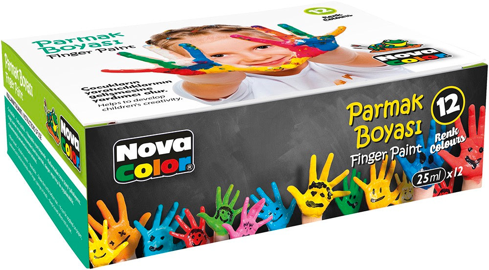 NOVA COLOR NC-460 PARMAK BOYASI 12 RENK*24